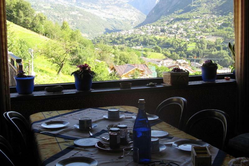 Le Myosotis Bed & Breakfast Gignod Dış mekan fotoğraf